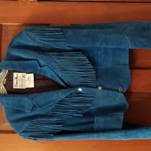 Suede western jacket
